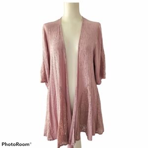 Rue 21 Mauve Kimono/Jacket Size Large